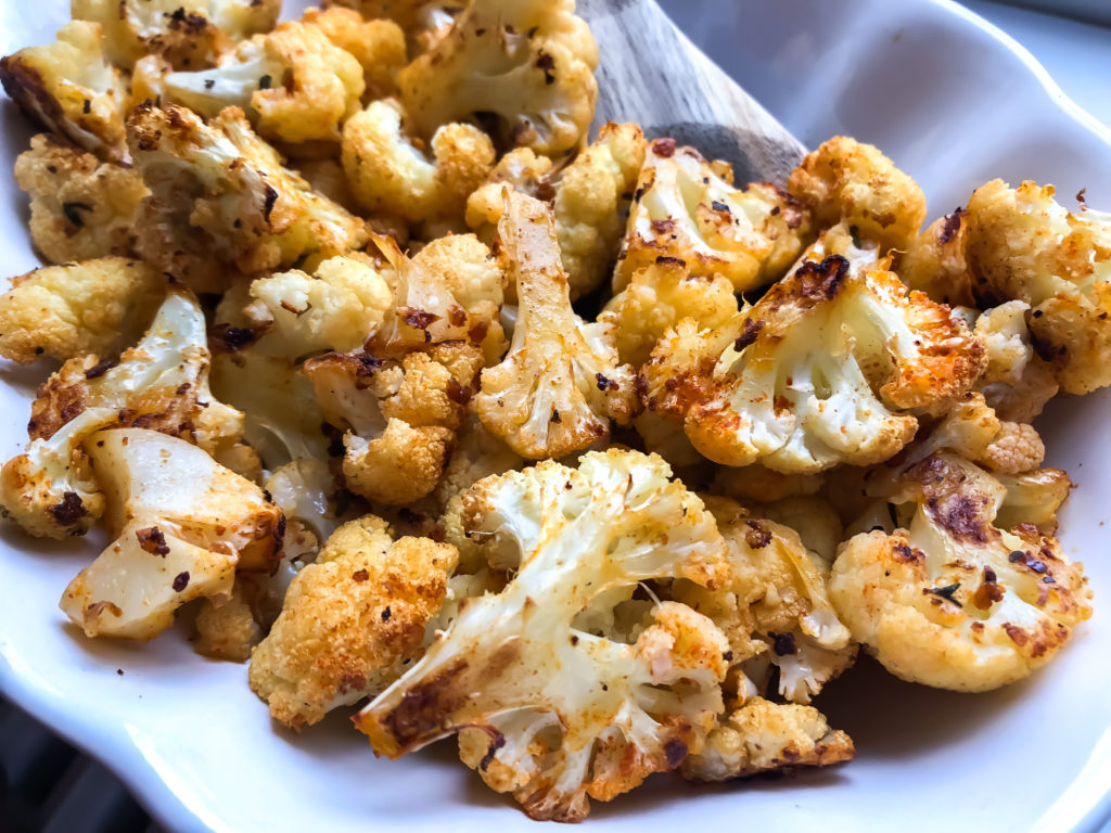 Roasted Cauliflower - Paleo by the Penny